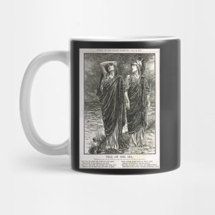 Titanic cartoon Punch April 1912 Mug